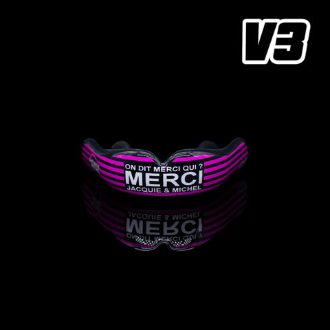 V3 Merci qui à bandes