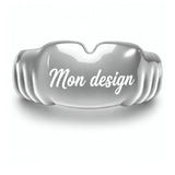 Protège-dents sur-mesure CUSTOM-PRO Mon design - Argent