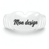 Protège-dents sur-mesure CUSTOM-PRO Mon design - Blanc