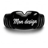 Protège-dents sur-mesure CUSTOM-PRO Mon design - Noir