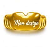 Protège-dents sur-mesure CUSTOM-PRO Mon design - Or